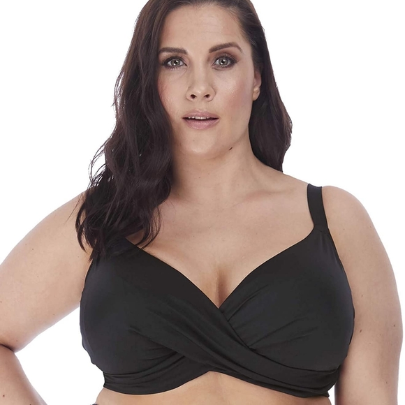 (20) NWT Elomi Magnetic Plunge Top and High Waste Brief Beach Pool Vacation - Picture 2 of 11